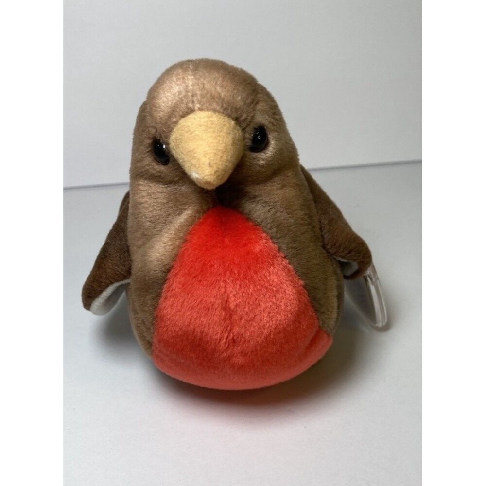Retired Ty Beanie Baby Early Bird Robin 1997 Plush Collectible